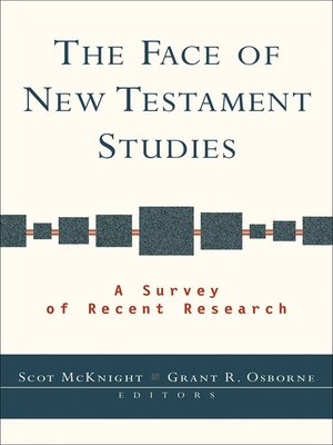 cover image of The Face of New Testament Studies